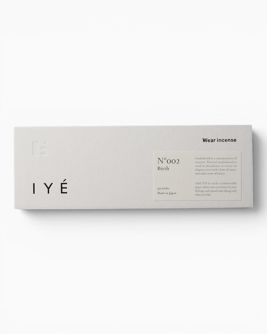 IYÉ incense No.002 Birth