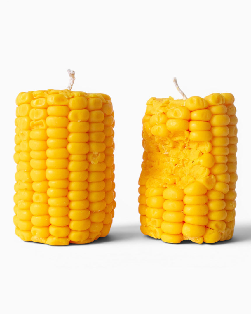Crunched Corn Candle