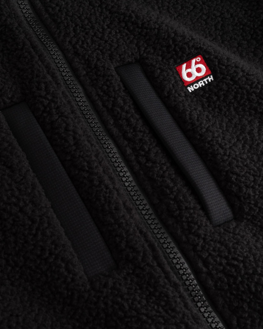 Tindur Shearling Zipped Men's Hoodie
