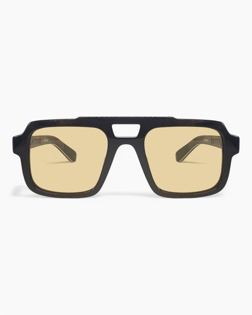 Spitfire Cut Fifty-Eight Sunglasses Black/Tan