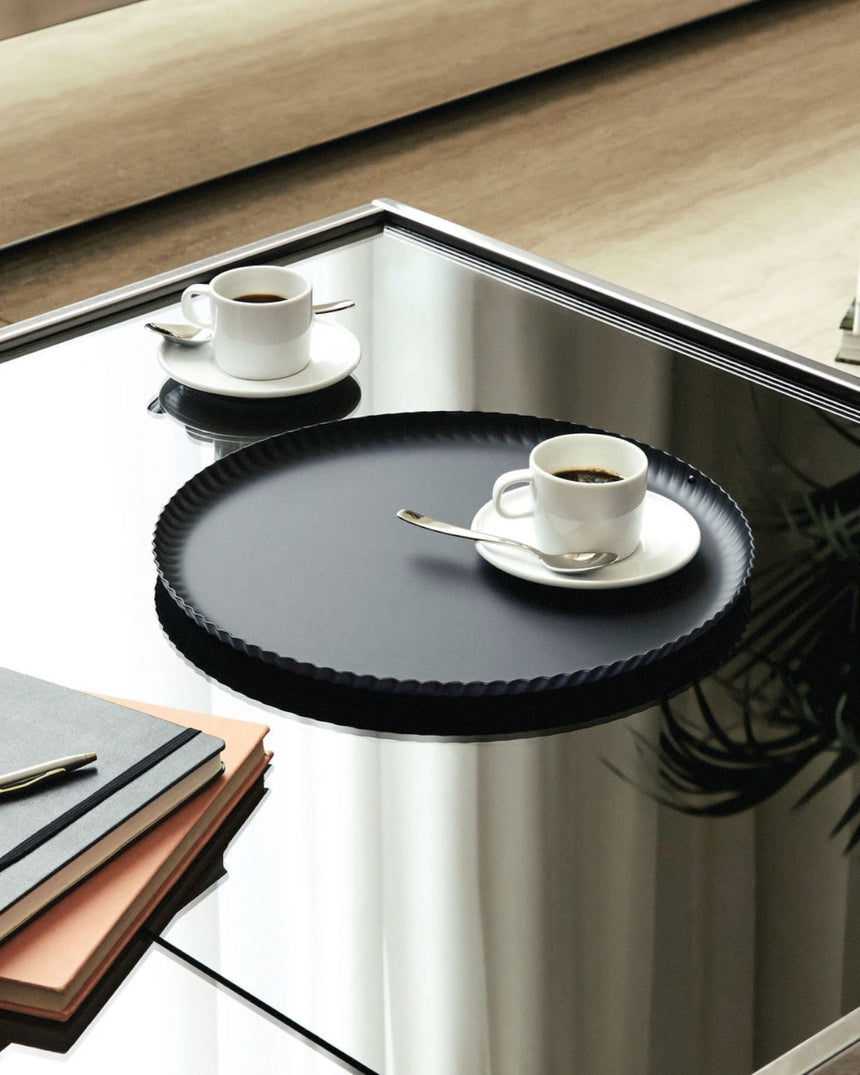 Pleats Round Tray