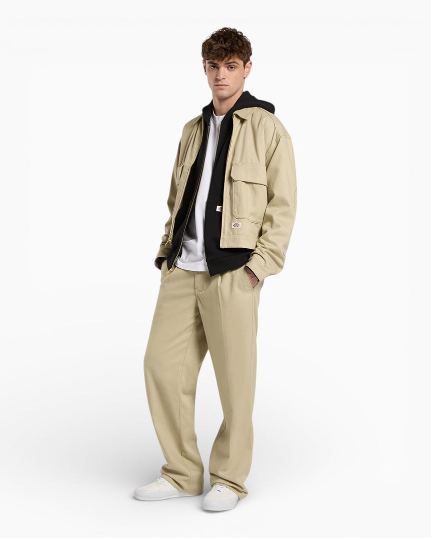 Hemp Twill Trucker Men's Jacket