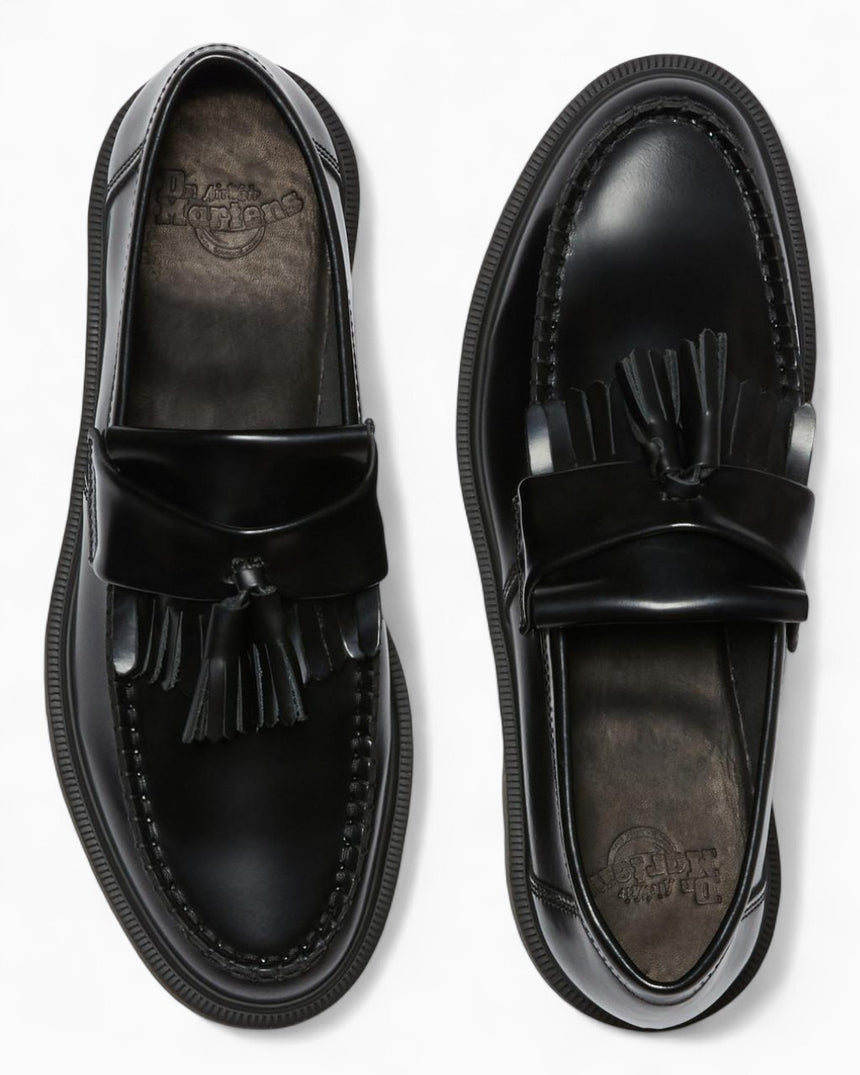 Adrian Smooth Leather Tassel Men's Loafers
