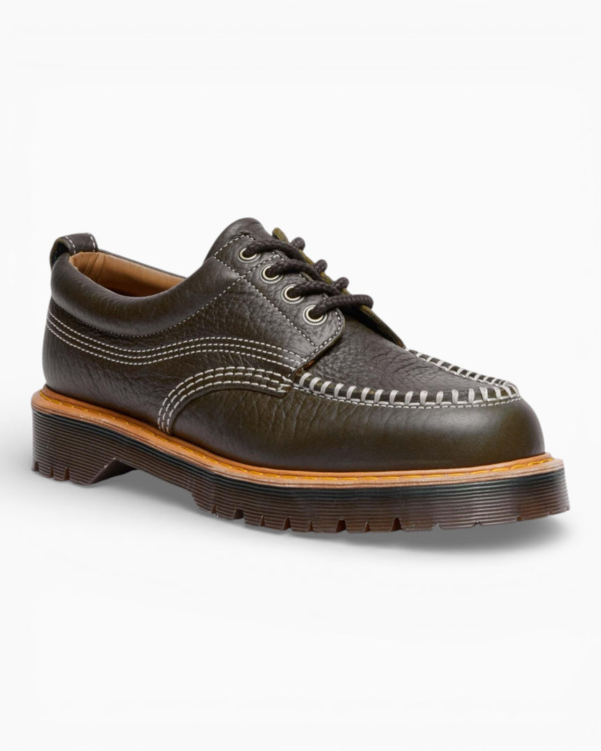 Lowell Wild Grain Leather Moc Toe Shoes