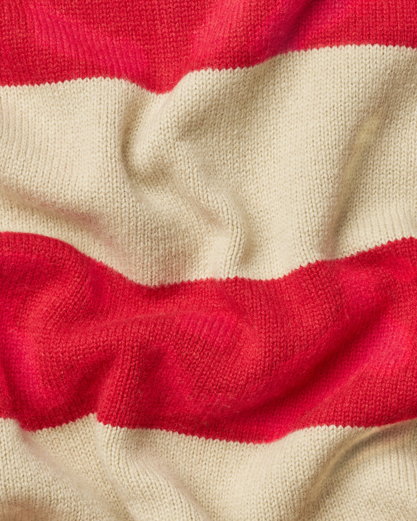 Frost Stripe Knit Men's Polo