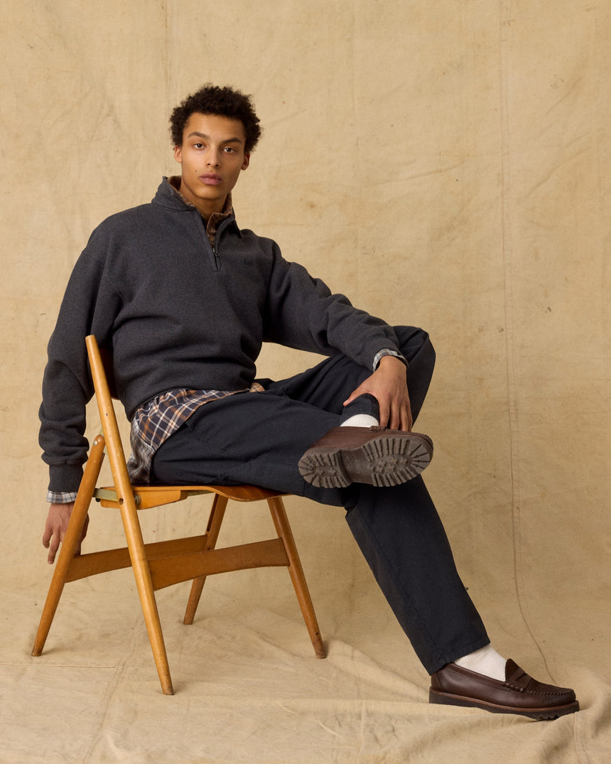 Hook Half Zip Men's Sweatshirt