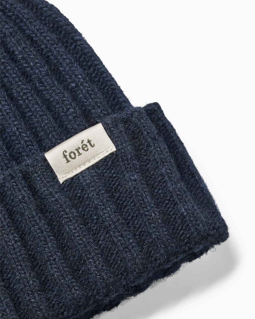 Relax Rib Lambswool Beanie