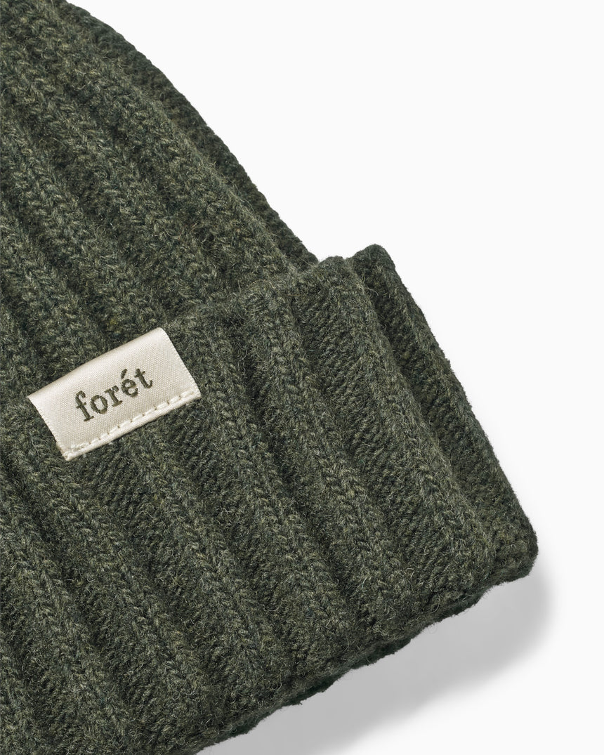 Relax Rib Lambswool Beanie