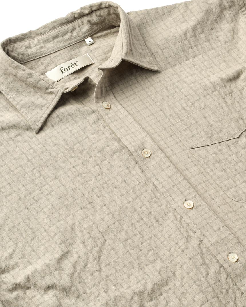 Scout Relaxed Fit Micro Check Men's Shirt