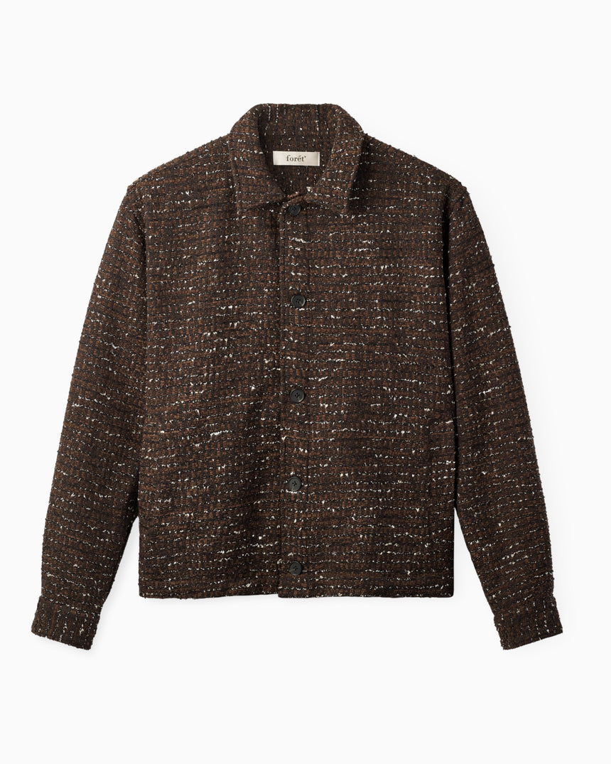 Sun Bouclé Relaxed Fit Men's Overshirt