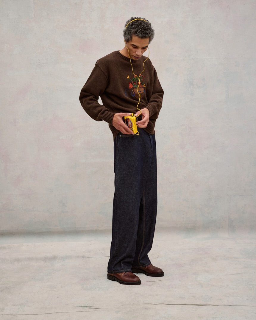 Vase Lambswool Men's Knit