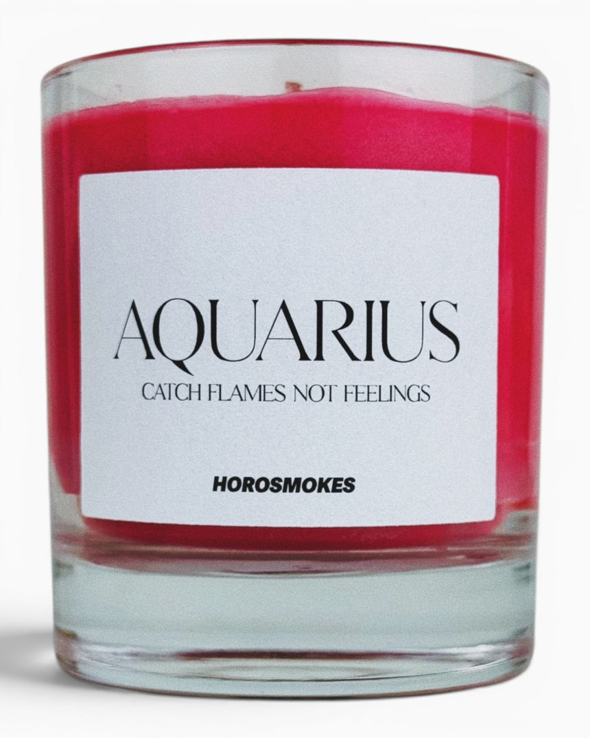 Aquarius Candle