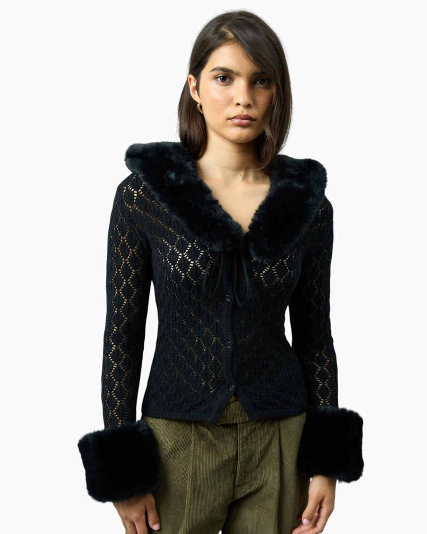 Fur Peggy Women's Cardigan