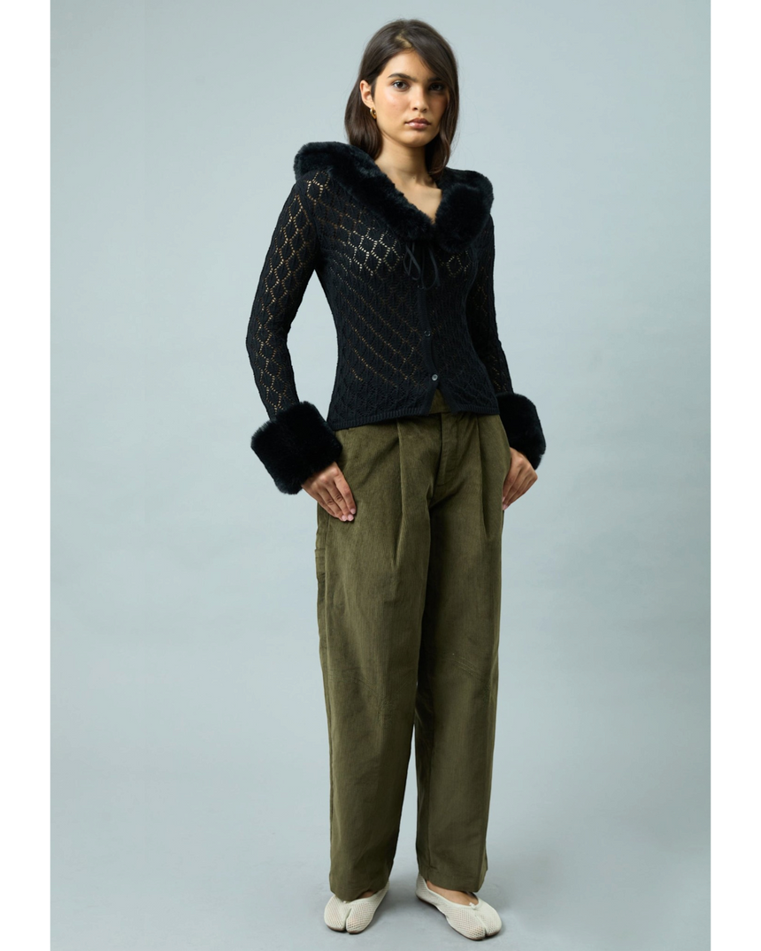 Fur Peggy Women's Cardigan