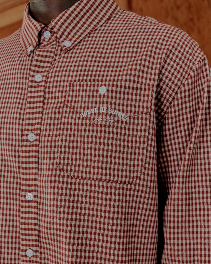 Gingham Men's Shirt