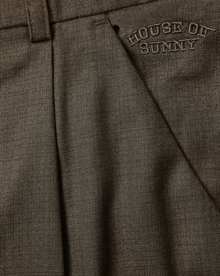 Pleated Suit Women's Trouser