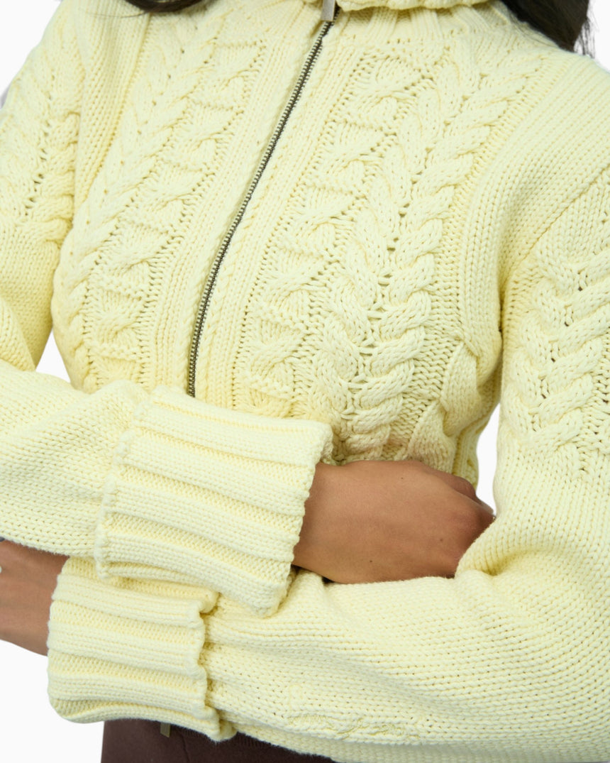 Rolled Cuff Peggy Women's Cardigan
