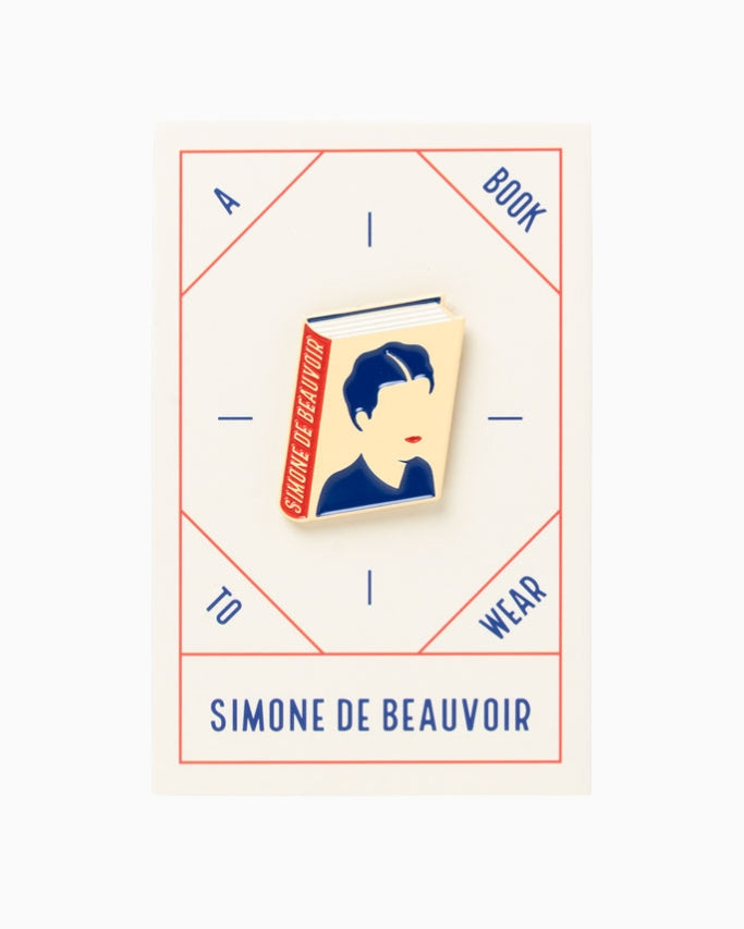 Simone De Beauvoir Pin