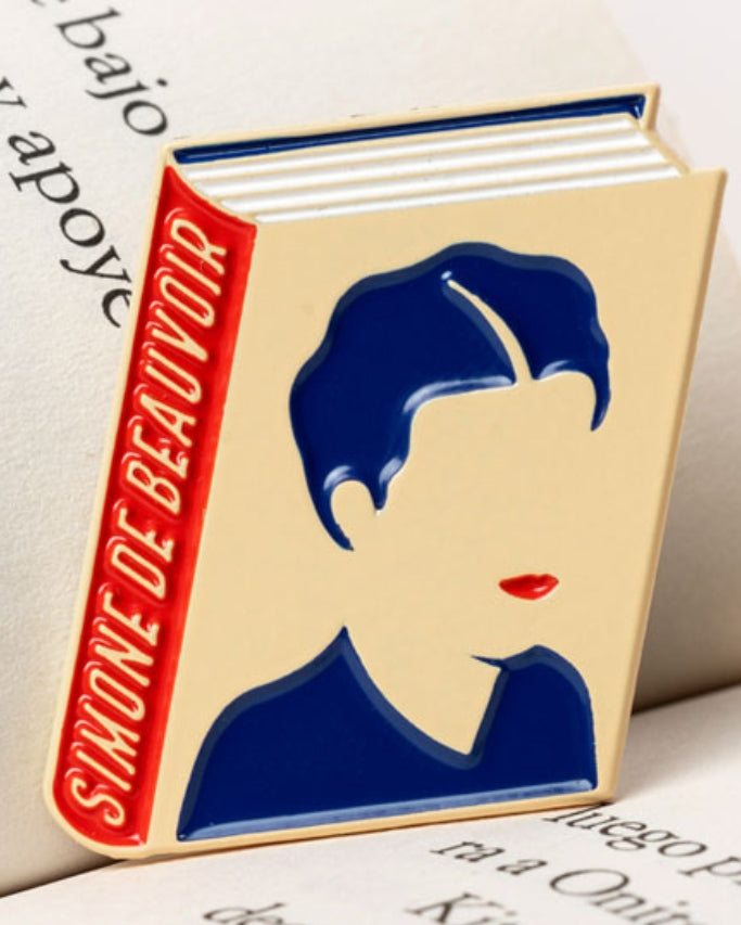 Simone De Beauvoir Pin