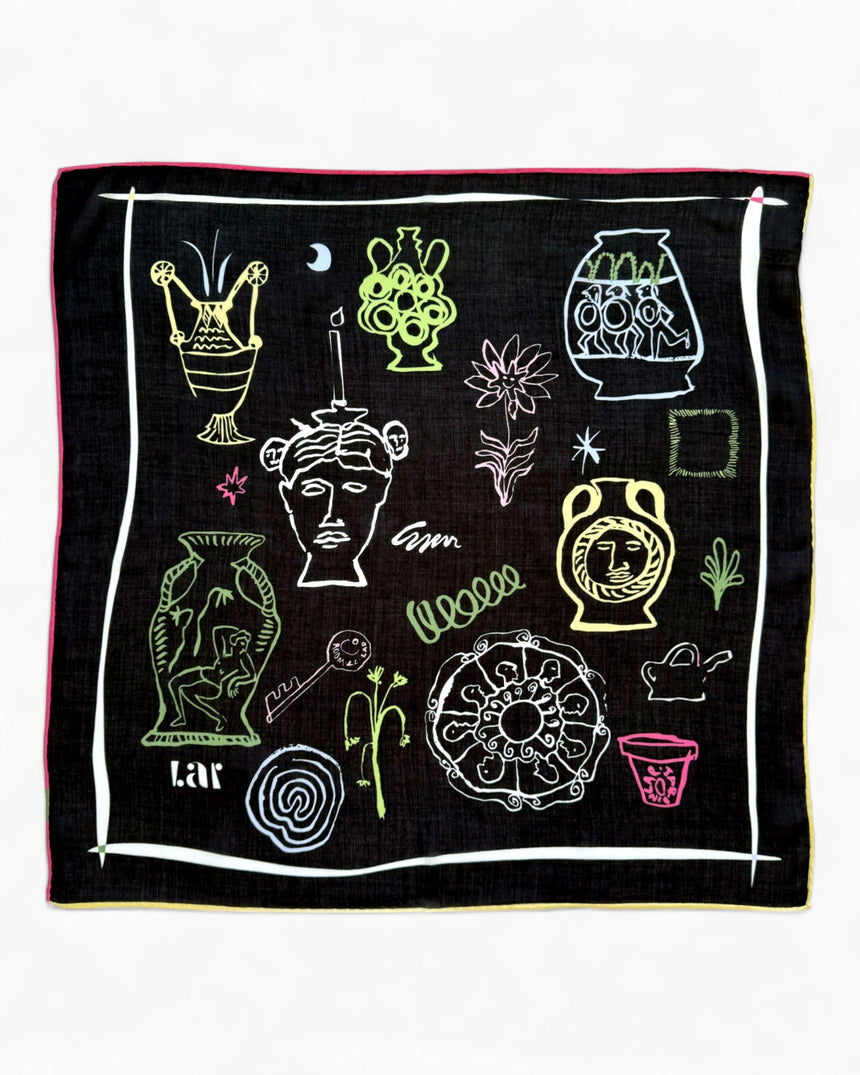 Etruscan 55x55 Scarf