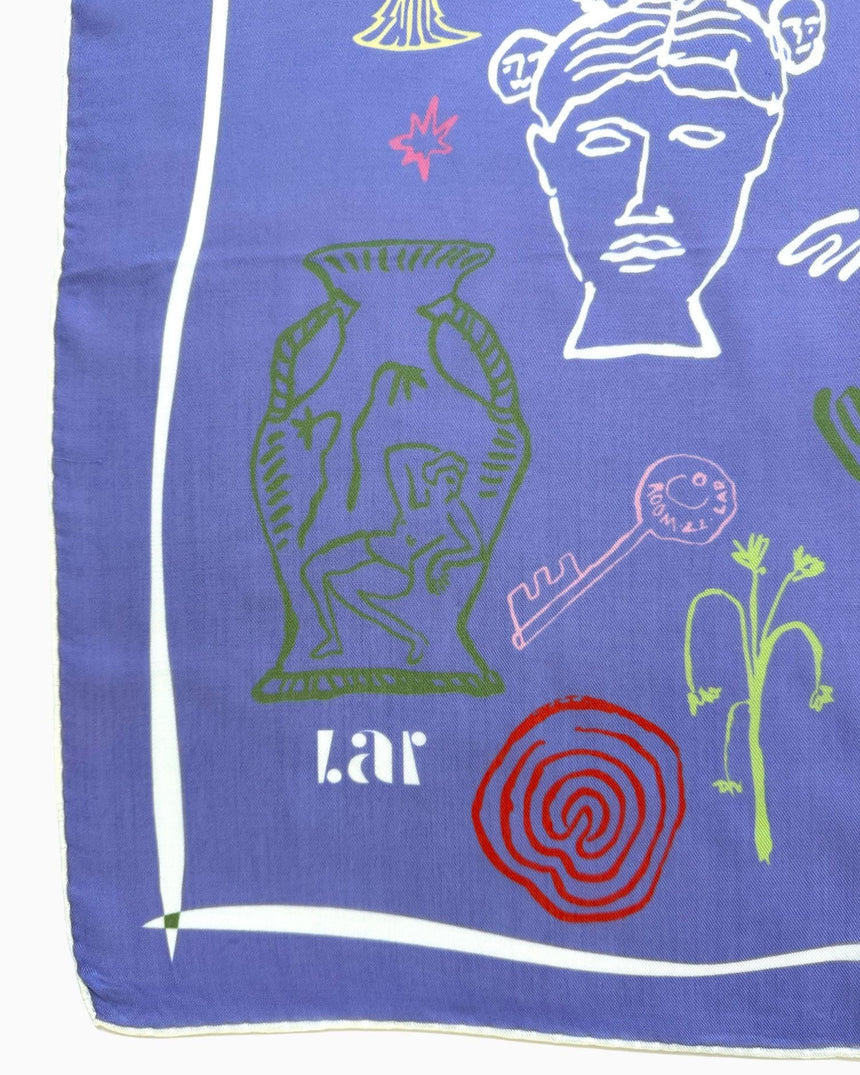 Etruscan 55x55 Scarf