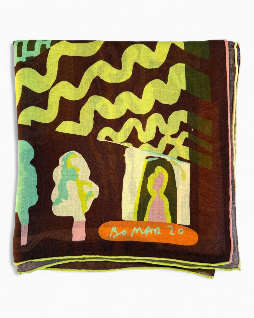 Lar Studio Sacro Bosco Wool 55x55 Fular