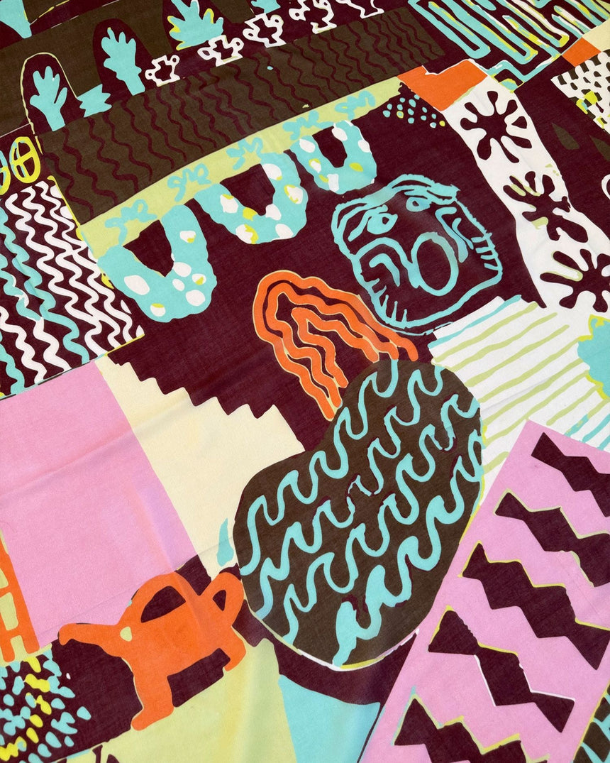 Lar Studio Sacro Bosco Wool 55x55 Fular