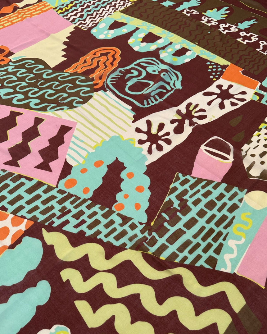 Lar Studio Sacro Bosco Wool 55x55 Fular