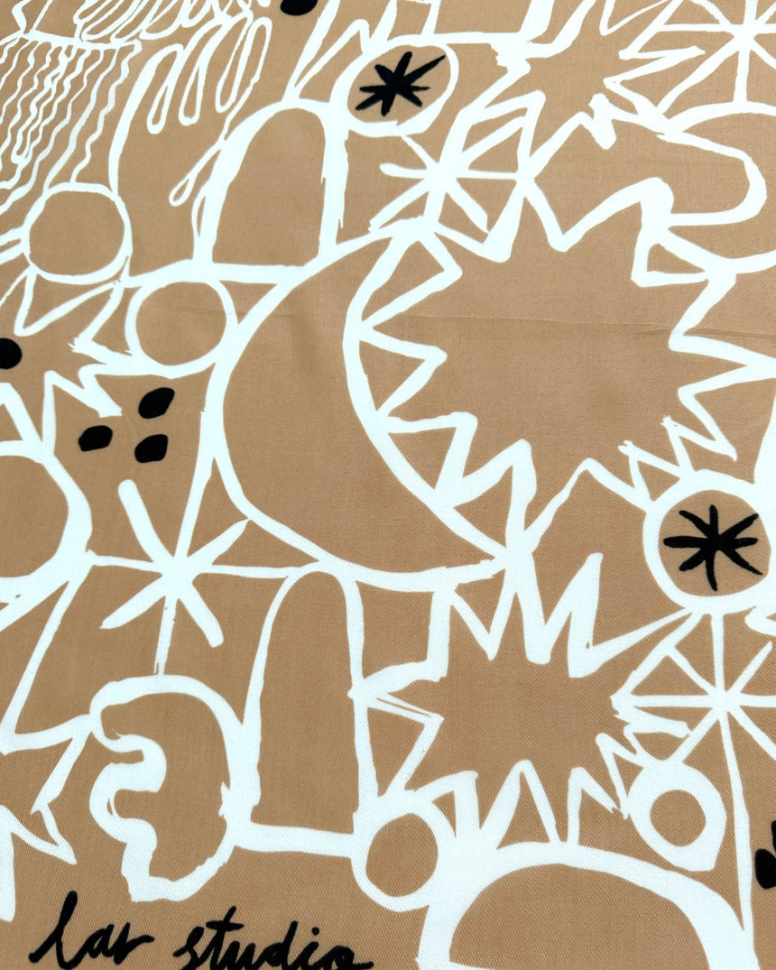 Stars and Sparks 55x55 Scarf