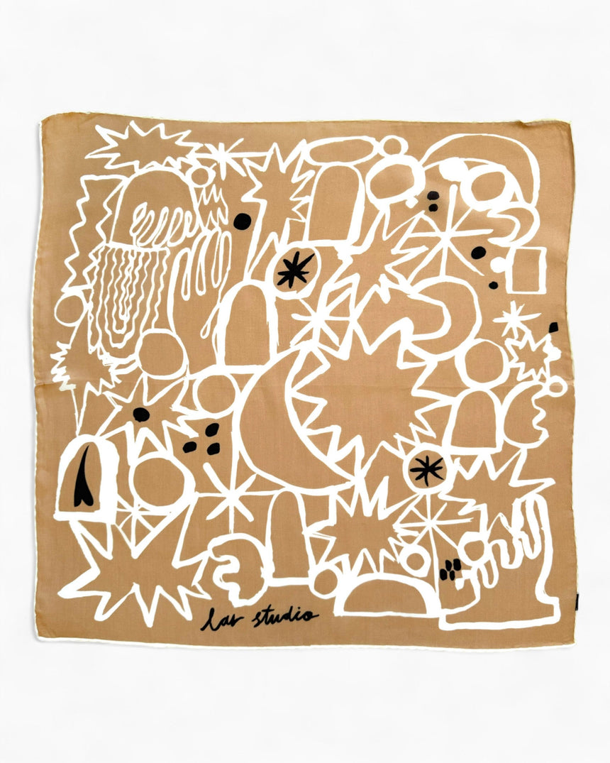 Stars and Sparks 55x55 Scarf