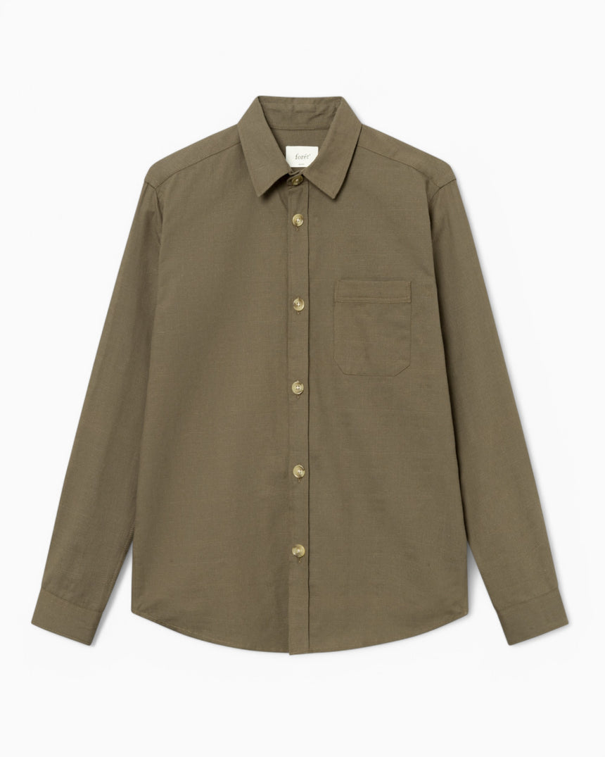 Map Jacquard Men's Shirt