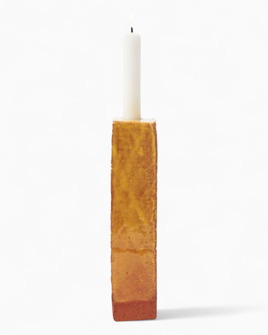 A Single Brick Candle