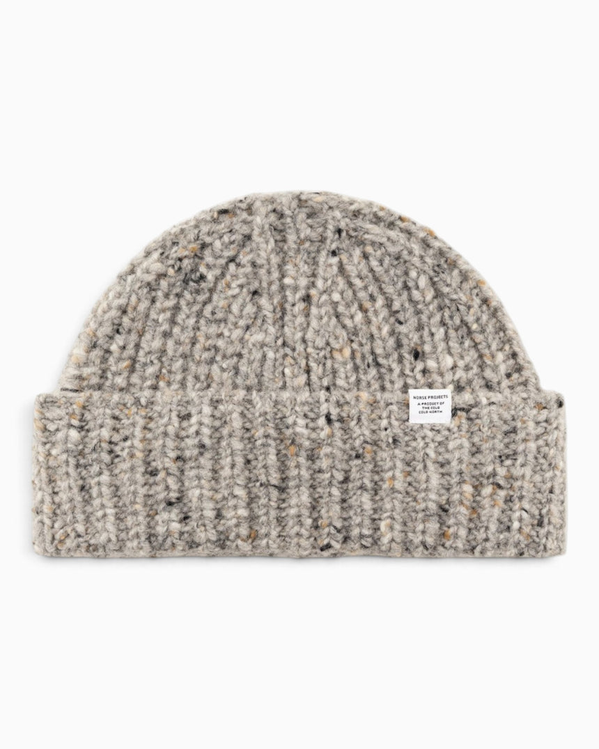 Donegal Wool Rib Beanie