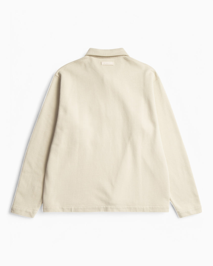 Fraser Relaxed Organic Loopback Men's LS Polo