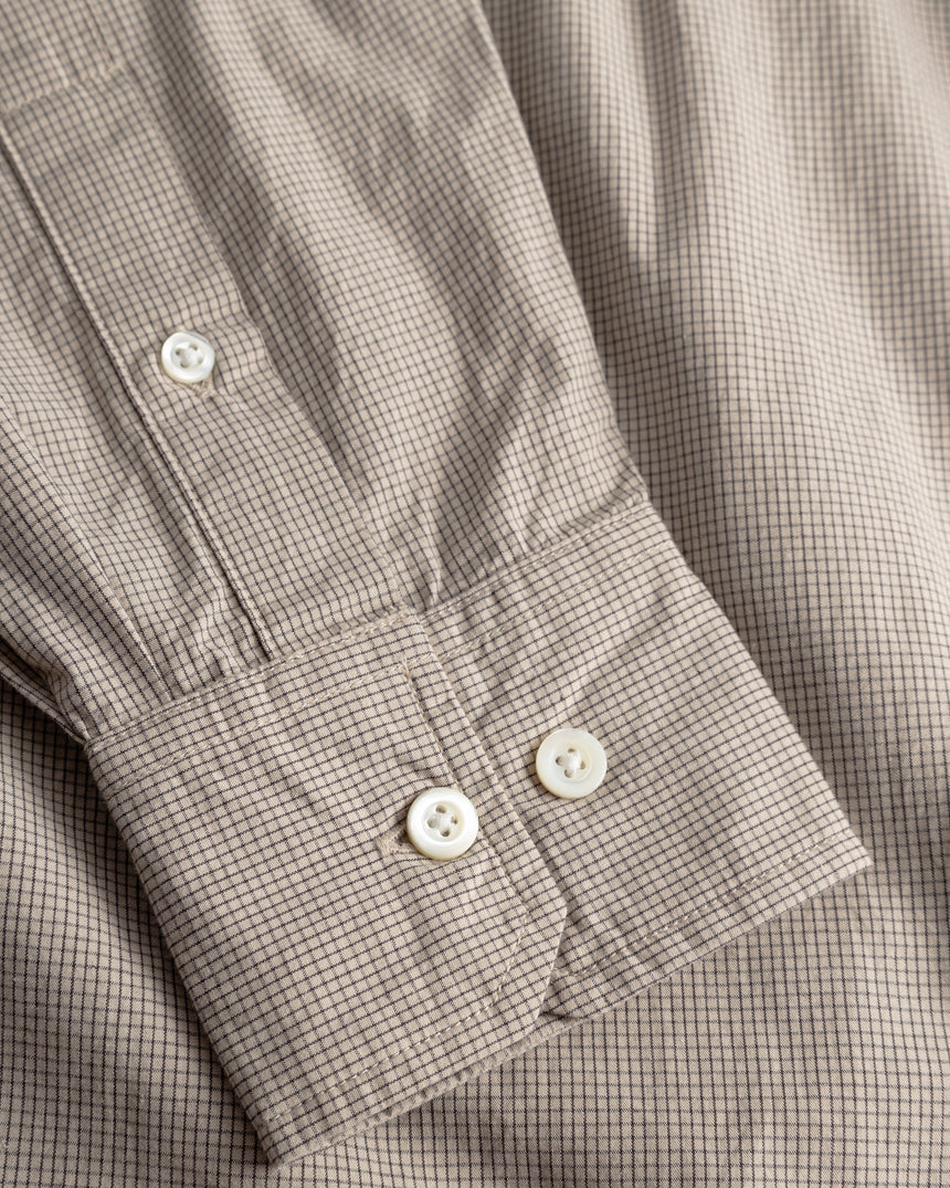 Kongshoved Poplin Micro Check Men's Shirt