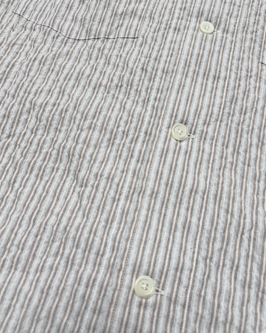 Mols Striped SS Camp Men's Shirt