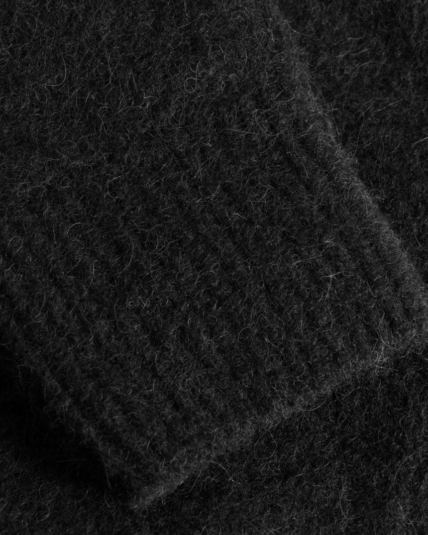 Rasmus Relaxed Brushed V-Neck Men's Sweater