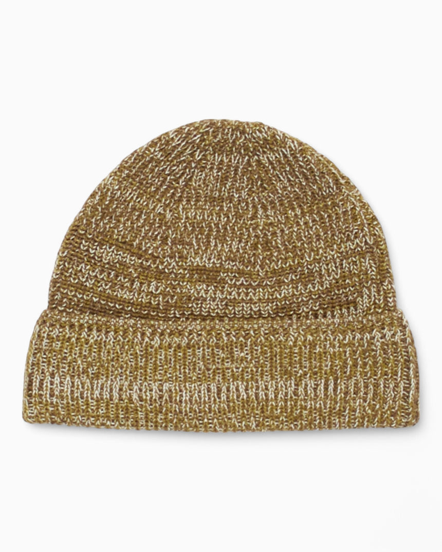 Wool Cotton Rib Beanie