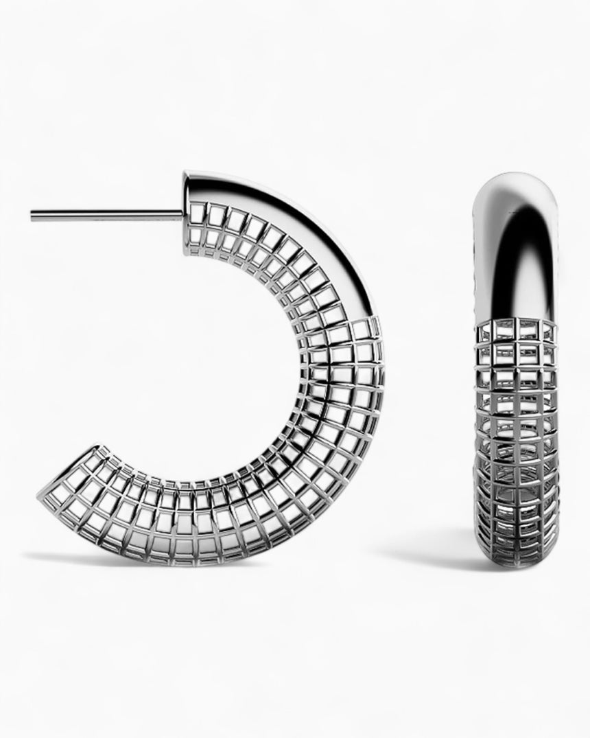 25mm Luki Hoop Earrings