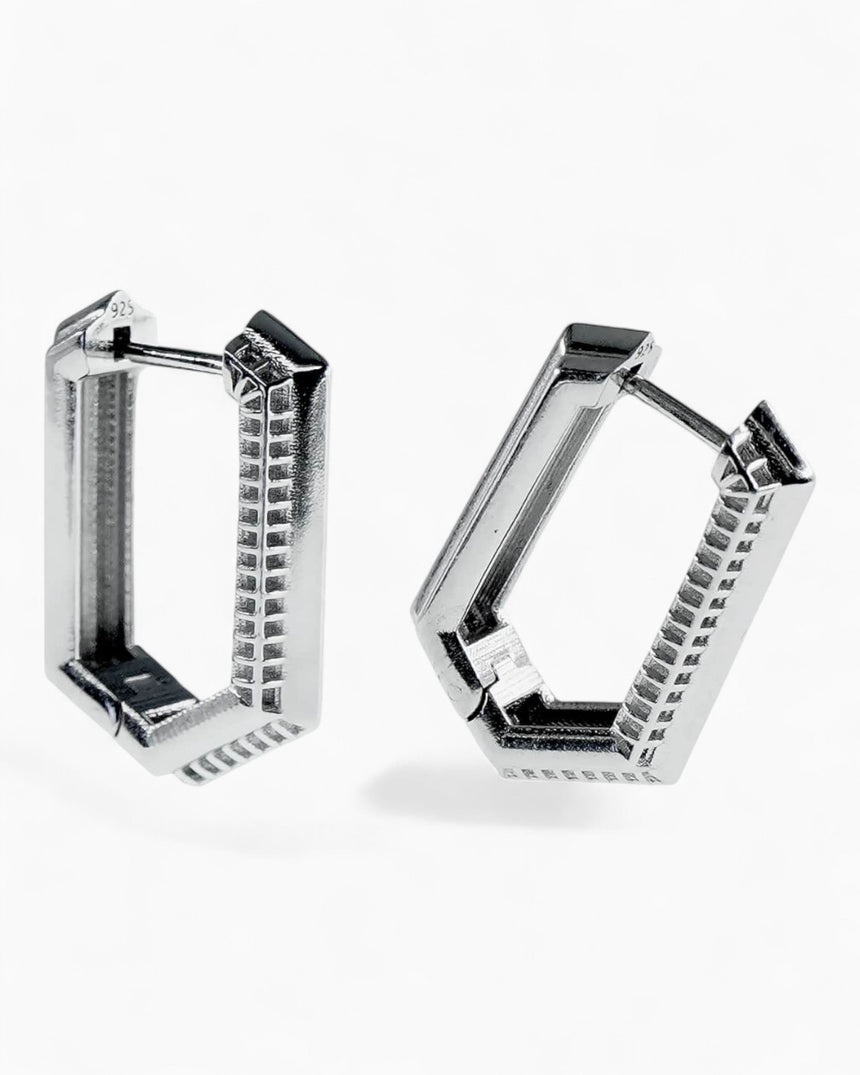 PACAL Trilux Küpe Silver