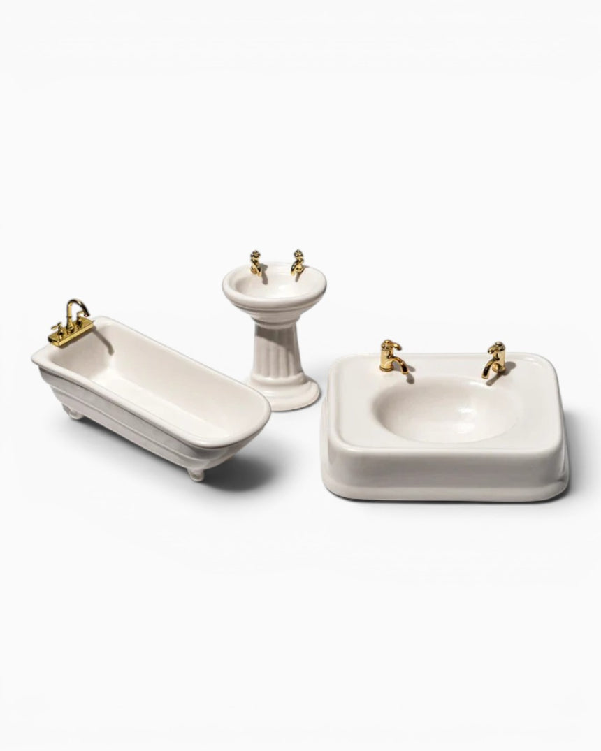 Bathroom Jewelry Tray / Pedestal Sink