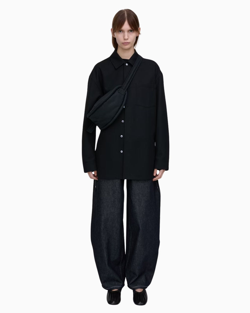 Curve Half Moon Crossbody Bag - Small