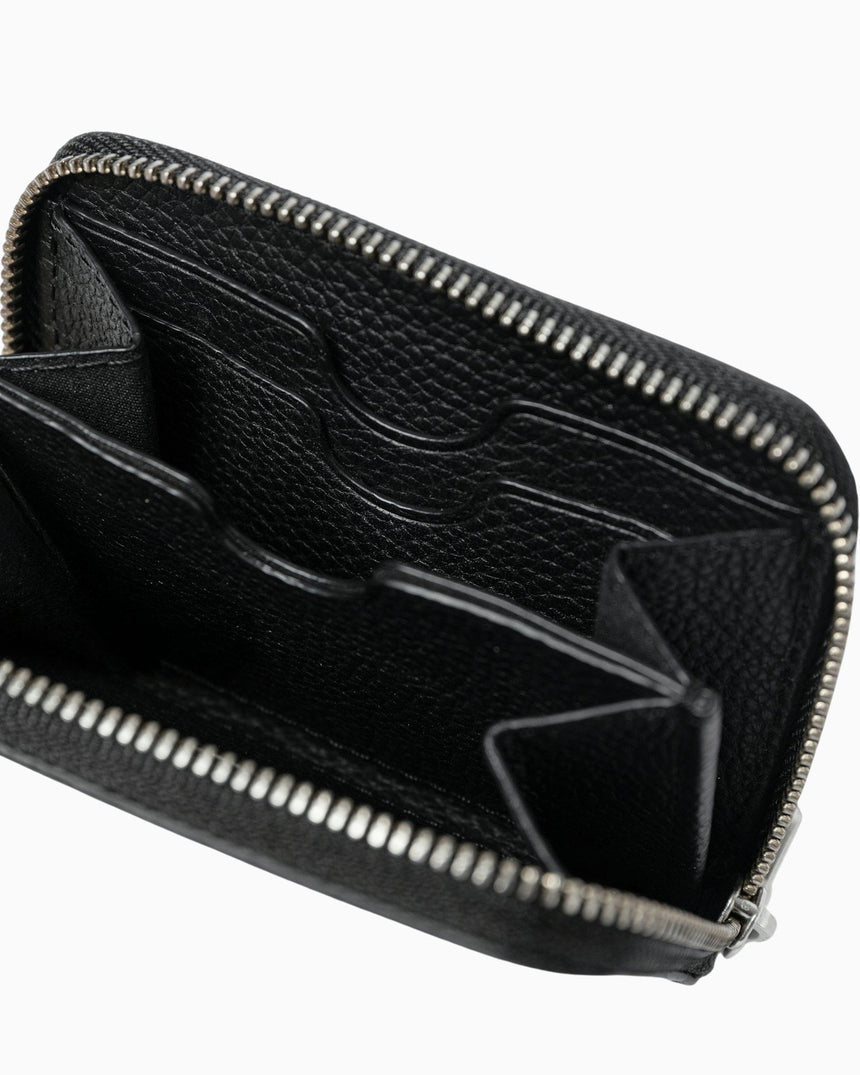 Leather Zip Wallet Multi