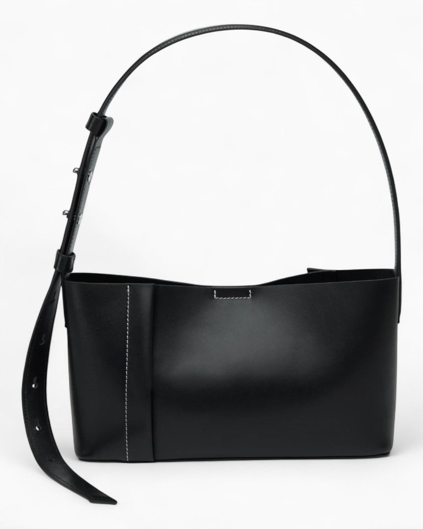 SAYÉS Small Tote Plissé Deri Kadın Çanta