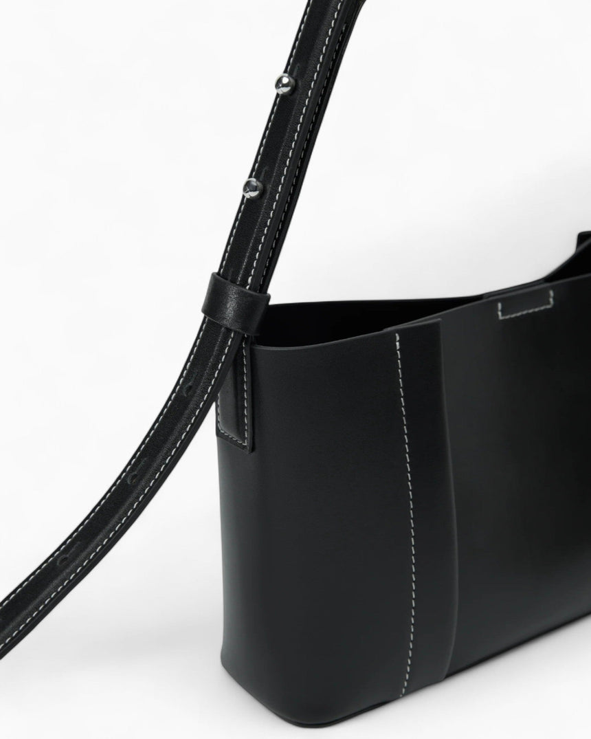 SAYÉS Small Tote Plissé Deri Kadın Çanta