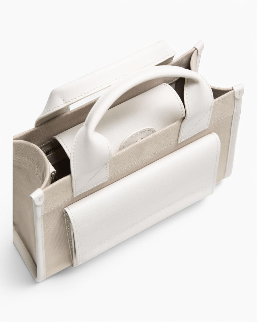 Stitched Pocket Mini Women's Shoulder Bag