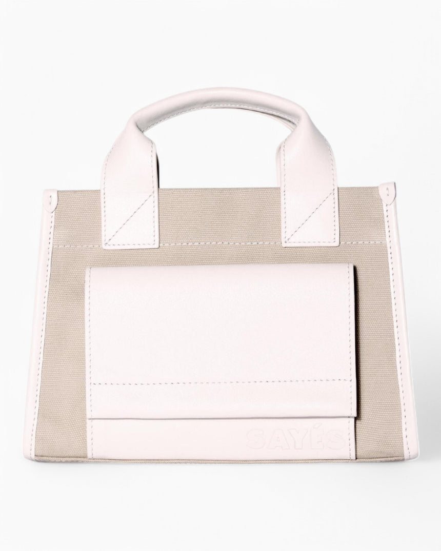 Stitched Pocket Mini Women's Shoulder Bag
