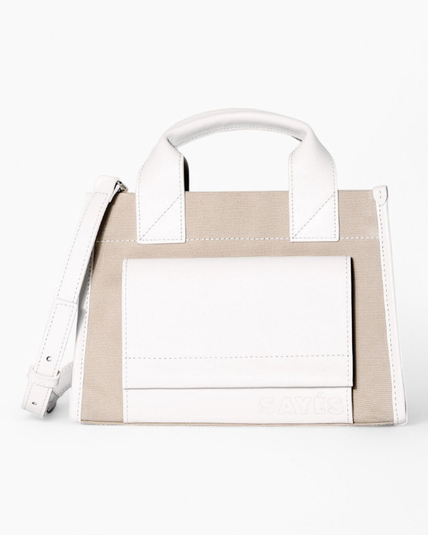 Stitched Pocket Mini Women's Shoulder Bag