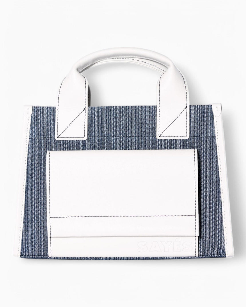 Stitched Pocket Mini Women's Shoulder Bag
