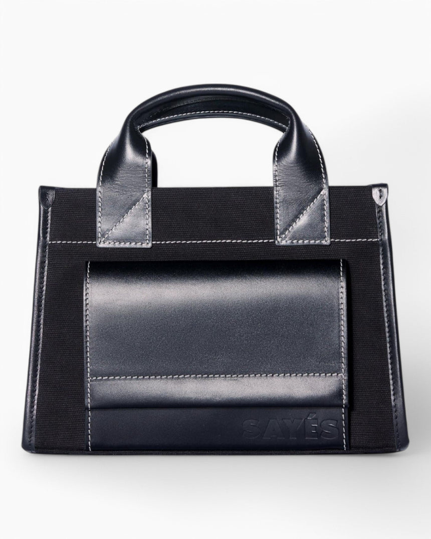 Stitched Pocket Mini Women's Shoulder Bag
